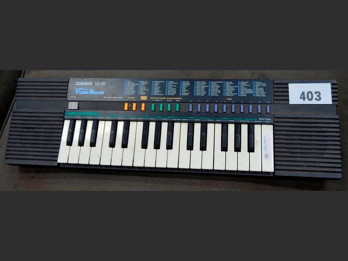 CASIO SA-20 ELECTRONIC KEYBOARD [Untested, no power supply]