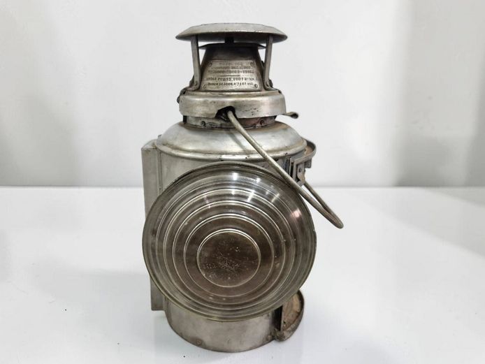 Antique Century Adlake "Non-Sweating" Railway Signal Lamp