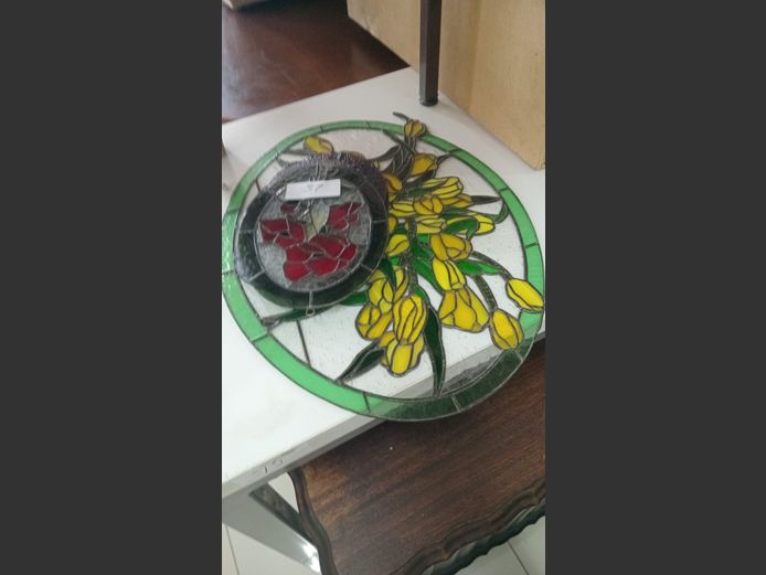 6x Lead Glass panels