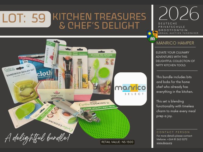 DEUTSCHE PRIVATSCHULE GROOTFONTEIN | KITCHEN TREASURES & CHEF’S DELIGHT