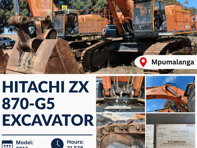 Hitachi ZX 870-G5 Excavator