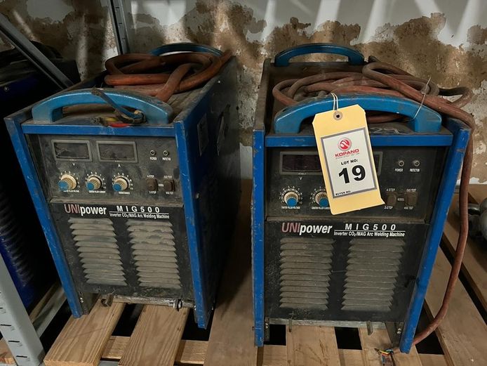 2 x Welding machines