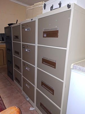 Steel drawers