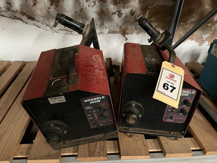 2 x Welding machines