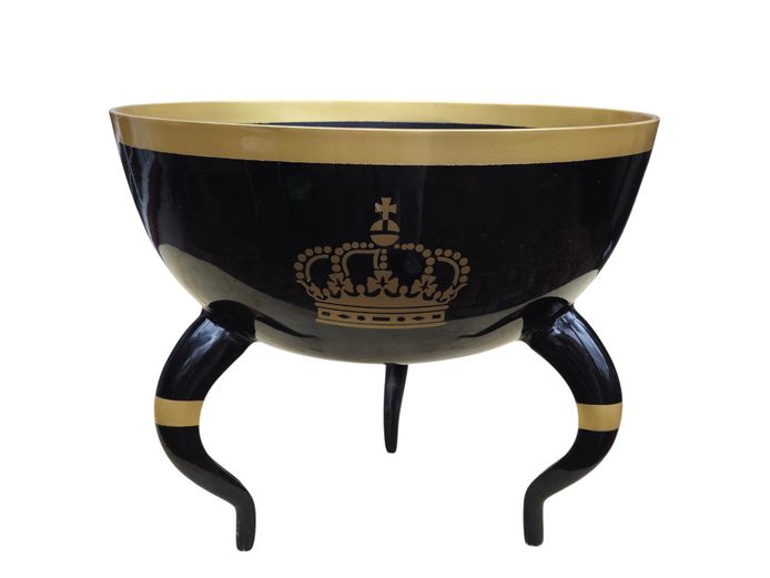 Moët & Chandon Style Metal Champagne Bucket on Stand