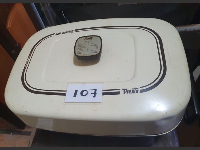 PRESTO ELECTRIC FRYING PAN [Working, needs new control]