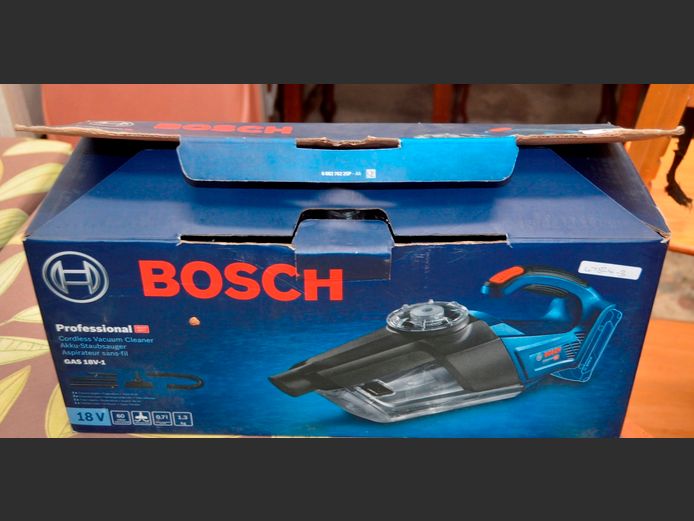 BOSCH 18V PROFESSIONAL CORDLESS VAC [Untested, no battery]