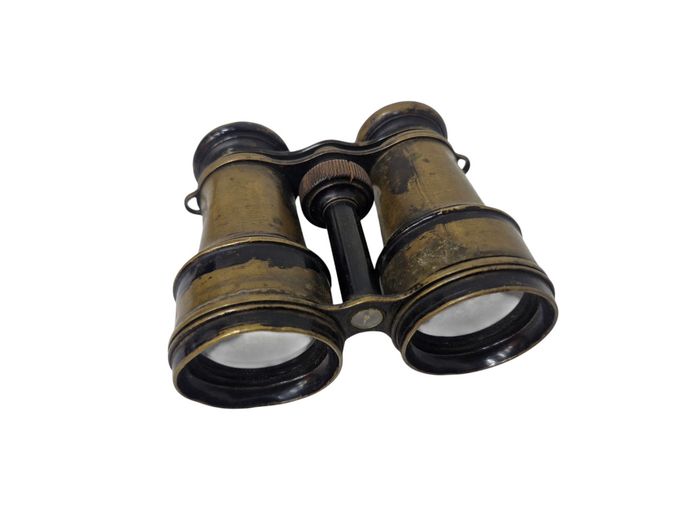 Antique Brass Galilean Field Binoculars