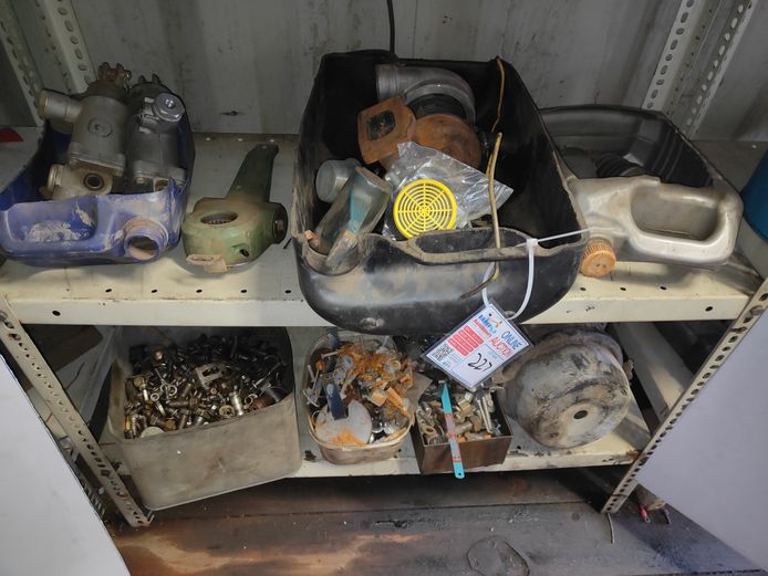 2 X AIR BRAKE VALVES AND VARIOUS BOLTS AND NUTS ETC