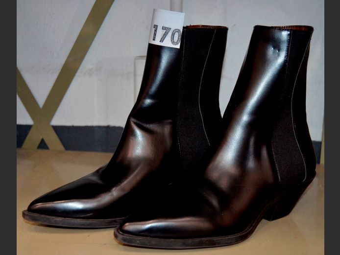 PAIR H & M BLACK BOOTS [Size 37]