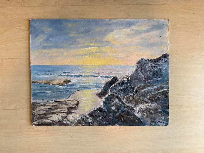 Set of 7 Landscape paintings - Unframed 