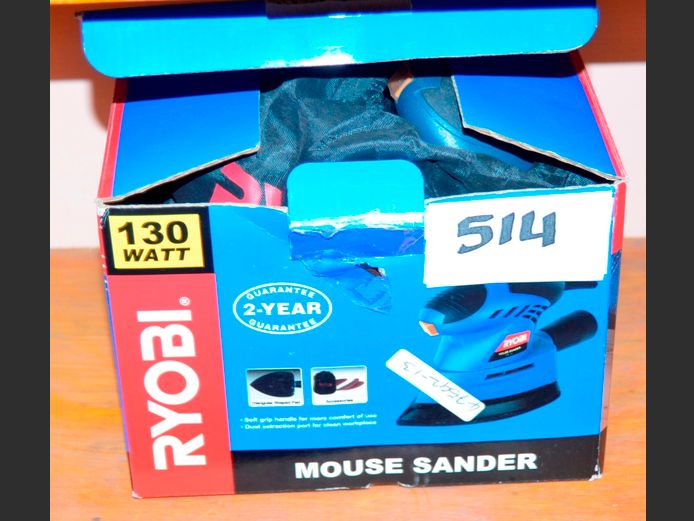 RYOBI MOUSE SANDER [Faulty]