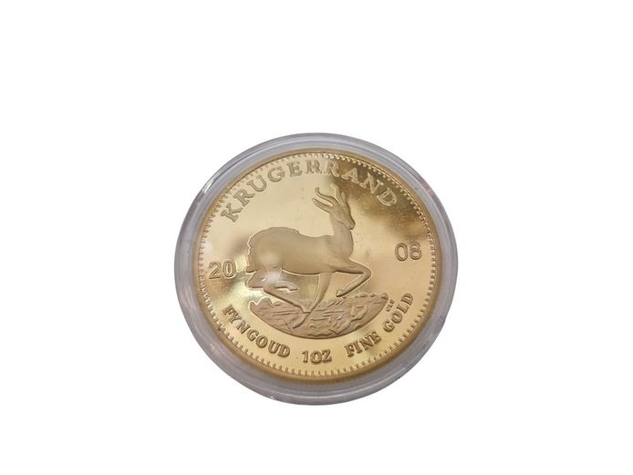 Replica 2008 1oz Krugerrand Commemorative Token/Novelty Con