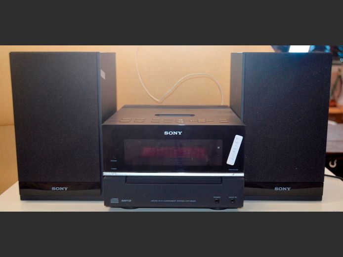 SONY CMT BX20i MICRO HI-FI [Switches on, untested further]