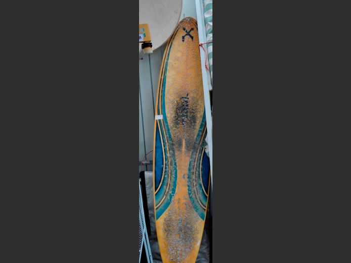 SURFBOARD WITH BAG, 230cm Long