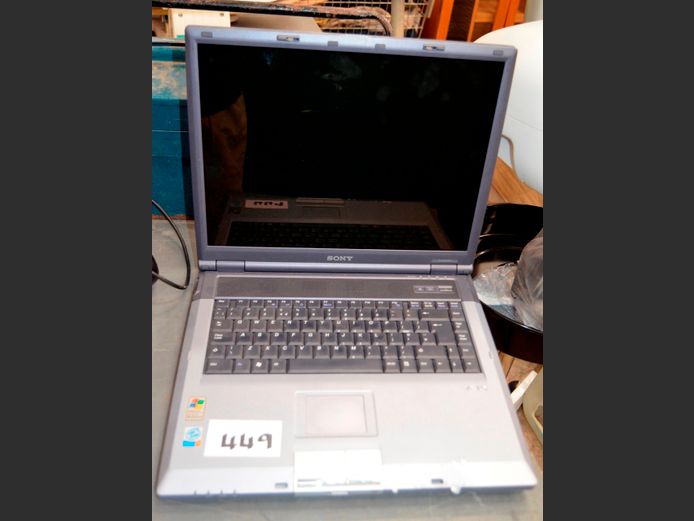 SONY VAIO LAPTOP [Untested, no power supply]