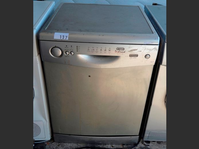 DEFY DISHMAID PREMIUM METALLIC FINISH DISHWASHER [Switches on, untested further, damaged]