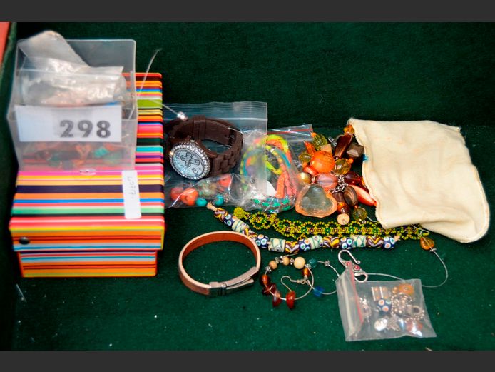 COSTUME JEWELLERY, LADIES WATCH, etc