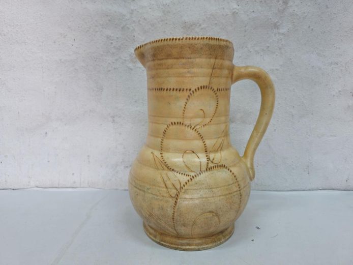 Vintage English Trentham Art Ware Ceramic Jug Pitcher No. 356