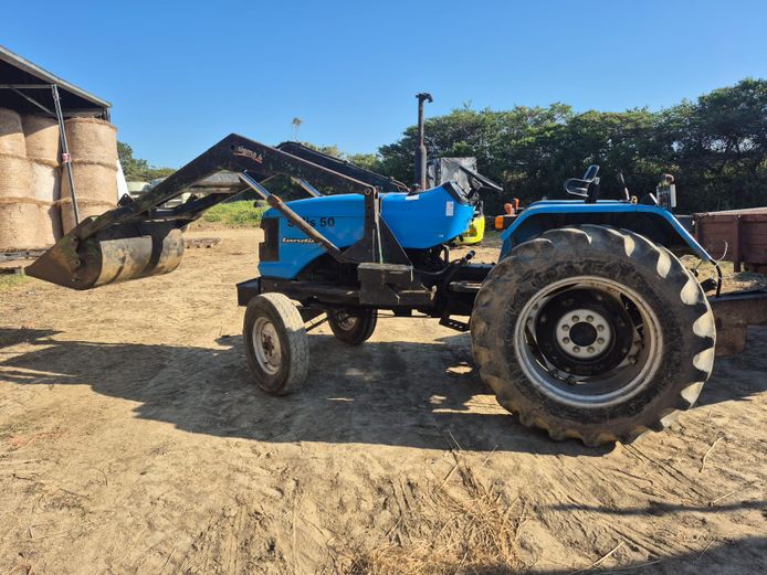 Landini 50 tractor with front end loader