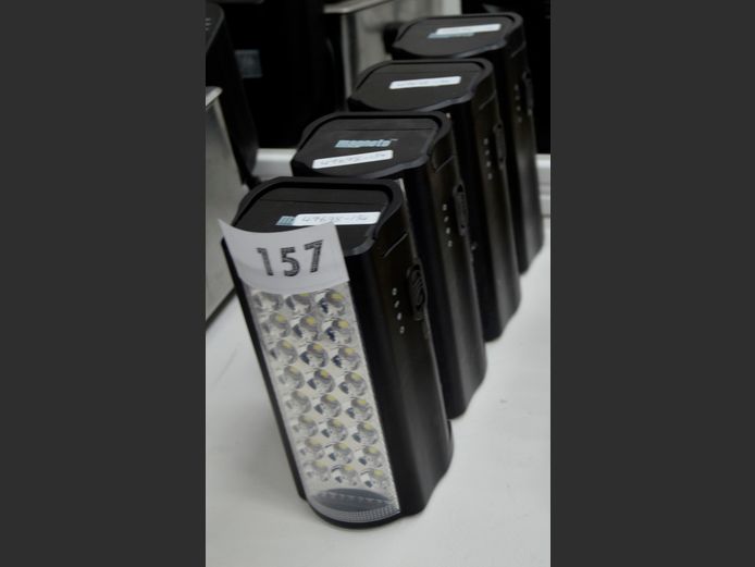 LOT OF 4: MAGNETO RECHARGEABLE LIGHTS [Untested]