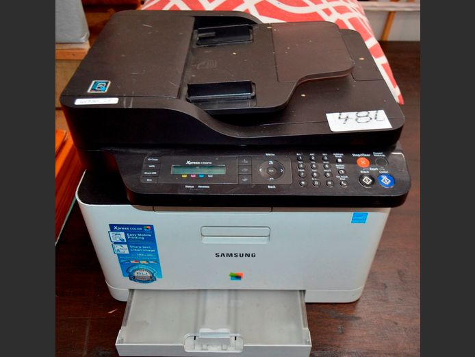 SAMSUNG XPRESS C480FW PRINTER [Switches on]