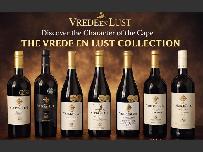 6 Bottles of Vrede and Lust Red Wine