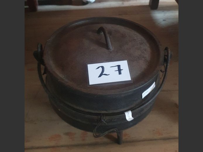 BEST DUTY Nr.2 CAST IRON POTJIE POT