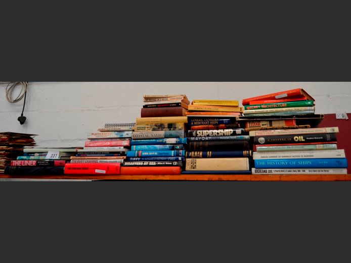 BOOKS: HISTORY OF SHIPS, NAVAL, RAILWAY, etc