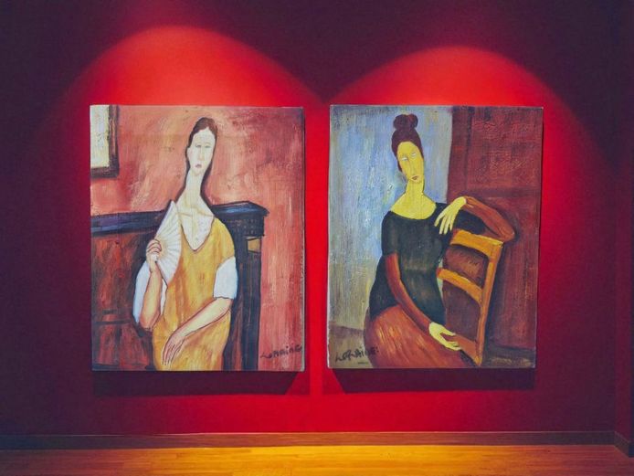 Set of "Portrait of Jeanne Hébuterne" after Amedeo Modigliani