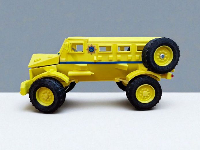 South African Police (SAP) Casspir Armored Vehicle Model