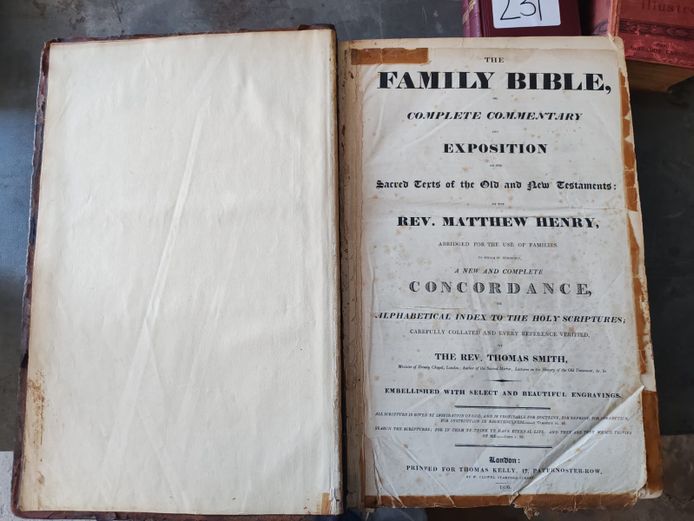 1836 Family Bible (STC)