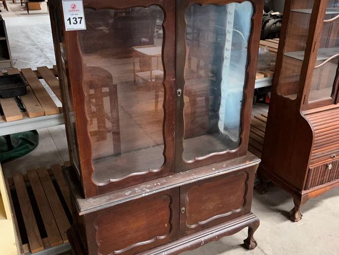 Antique display cabinet