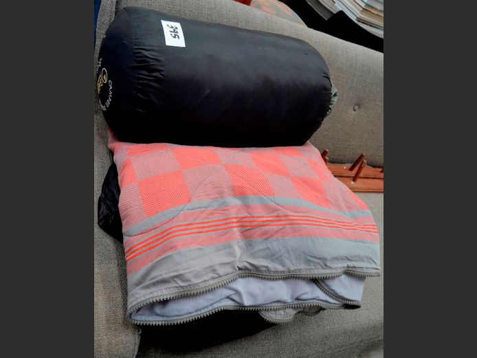 360 DEGREES SLEEPING BAG & OTHERS