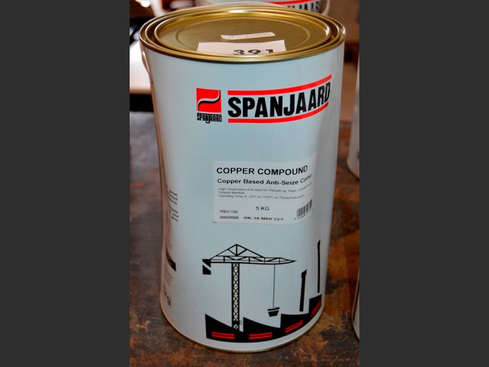 SPANJAARD 5kg TIN COPPER COMPOUND [Dented]