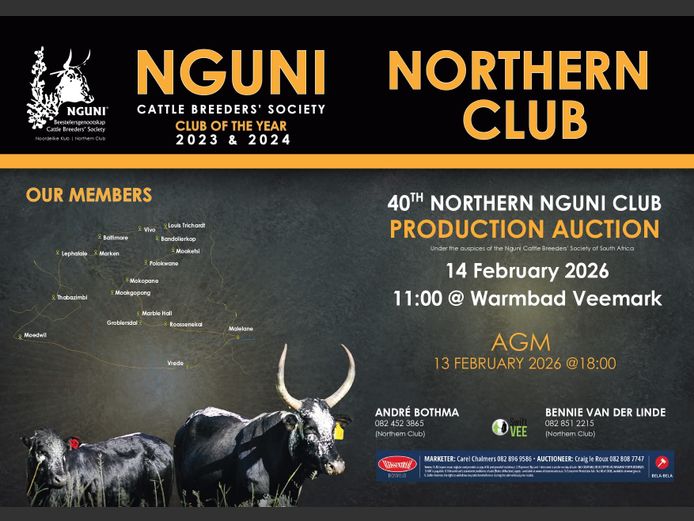 40TH NORTHERN NGUNI CLUB PRODUCTION AUCTION