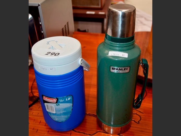 STANLEY FLASK & A COLEMAN 1.8 LITRE WATER BOTTLE