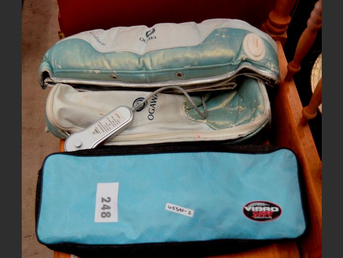 LOT: VIBRO SHAPE & ANOTHER SLIMMING BELT [Untested]