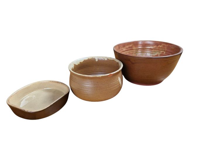 Vintage Pottery Bowls 