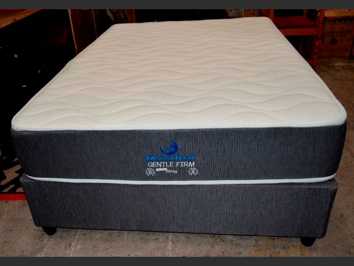 DREAM TECH DOUBLE BED BASE & MATTRESS SET