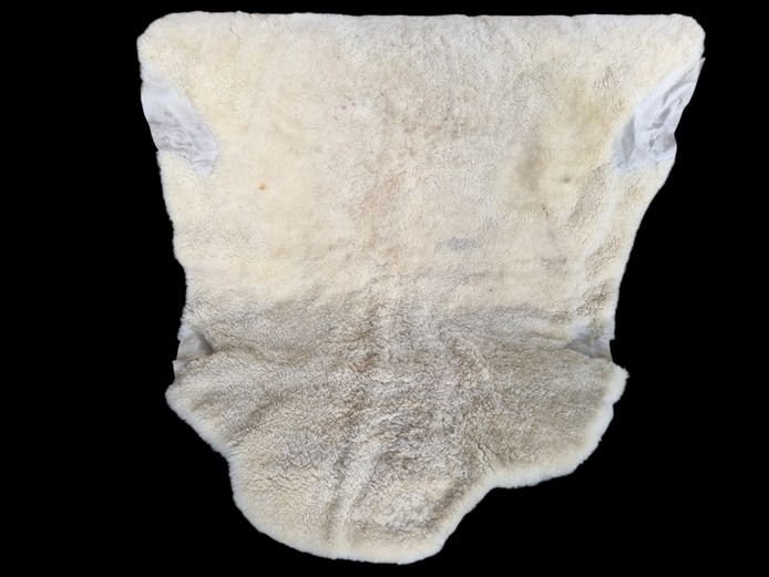 Luxury Natural Ivory Sheepskin Hide