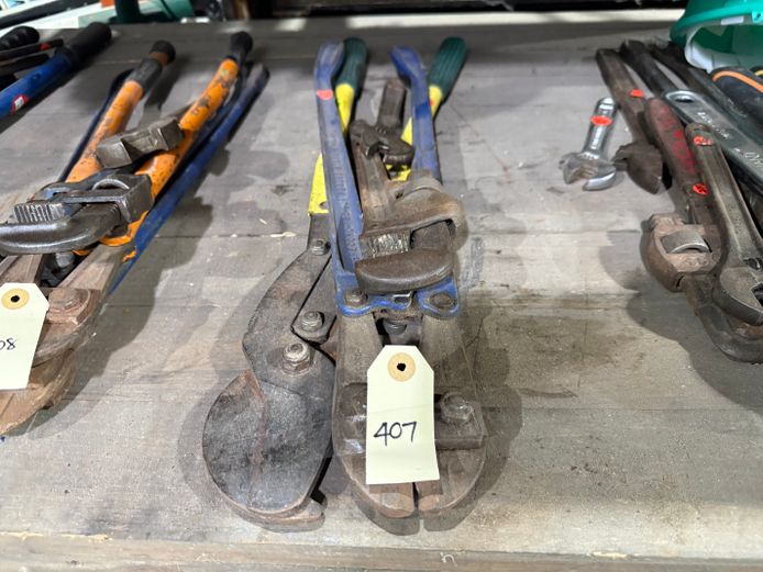 Lot of Wrenches + Bolt Cutter 