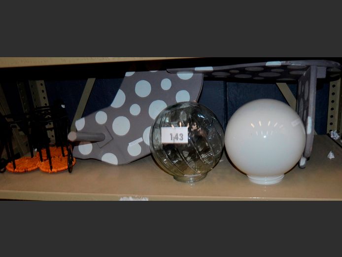 WINE BOTTLE HOLDERS, ROCKING HORSE [Incomplete], etc
