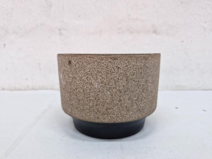 Two-Tone Textured Ceramic Planter Pot