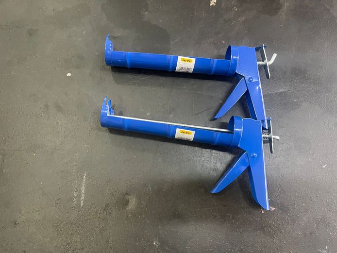 Blue silicone gun x2