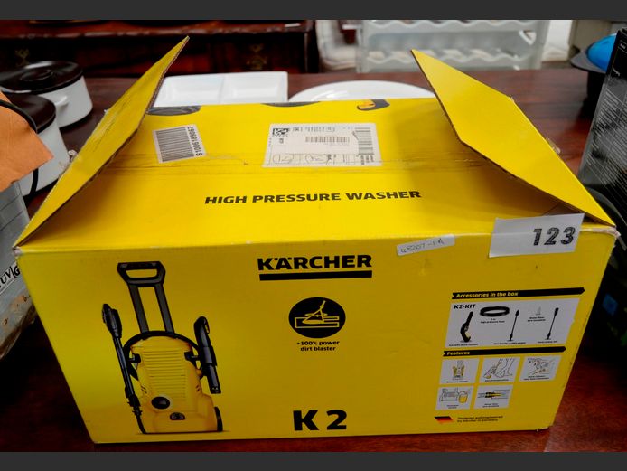 K'ARCHER K2 HIGH PRESSURE WASHER [Switches on, untested further, no attachments]