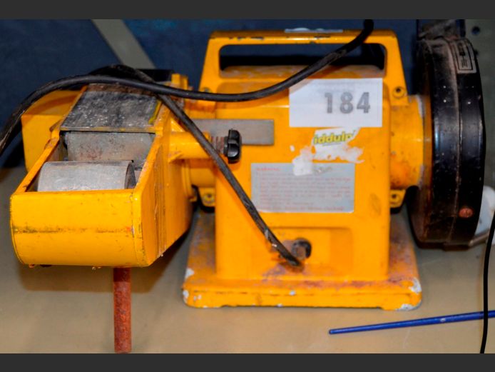 STRONG BENCH GRINDER / BELT SANDER COMBINATION [Switches on, untested further]