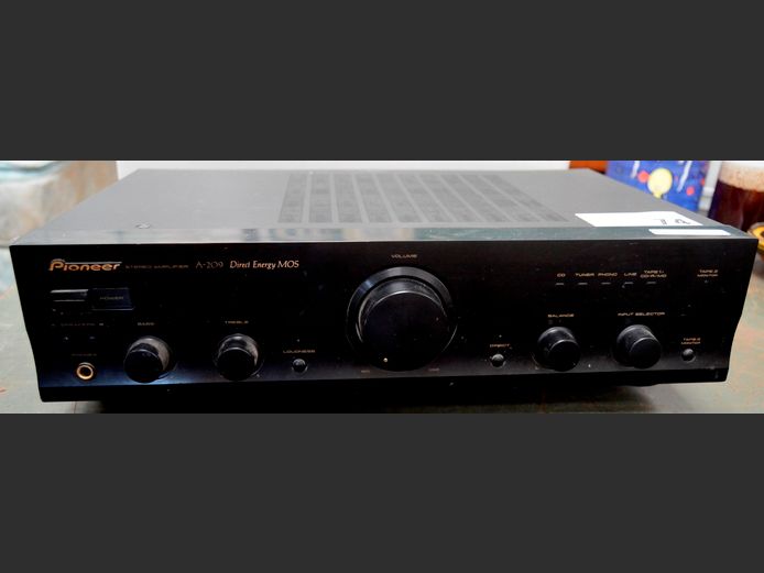 PIONEER A-209 STEREO AMPLIFIER [Switches on, untested further]