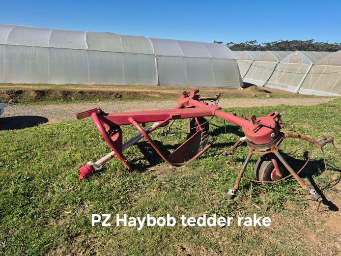 PZ Haybob tedder rake