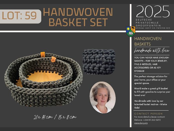 HANDWOVEN BASKET SET | MEIKE